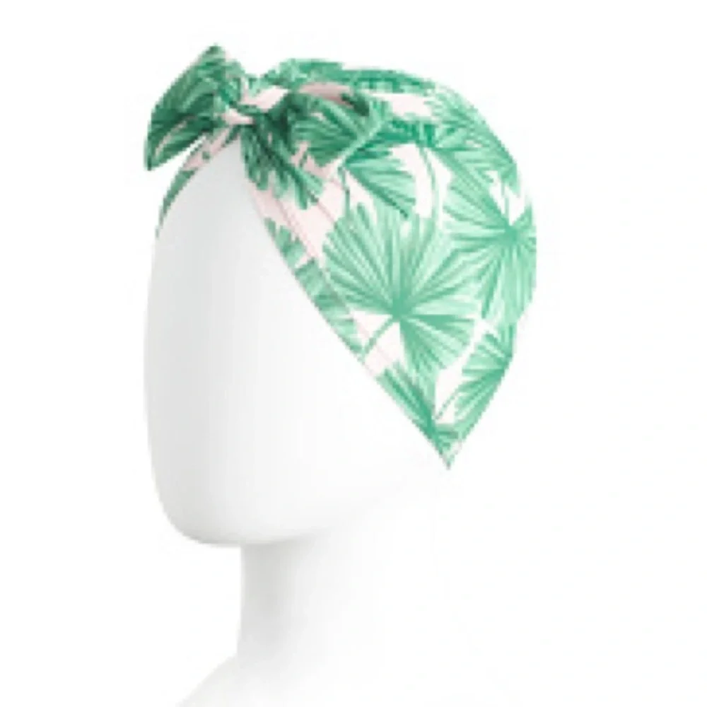 Janie & Jack Recycled Palm Swim Headwrap